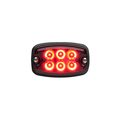 Whelen, M2 Series LED Flashing - Red