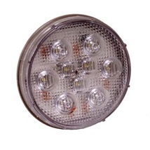 Maxxima, 4" Round 9 LED Backup Light w/ Dry-Fit Connection