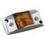 Grote, Chrome-ArmoRed Clearance Marker Lights - Amber