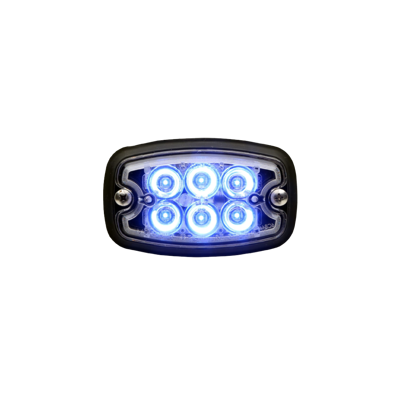 Whelen M2 Series LED Flashing - Blue