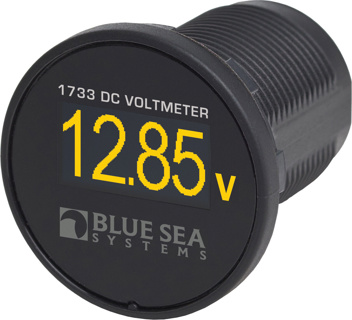 Blue Sea Systems, Meter Mini OLED DC Voltage