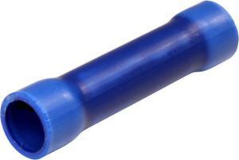Pico, 16-14 AWG FlaRed Vinyl Insulated Electrical Wire Butt Connector - Blue