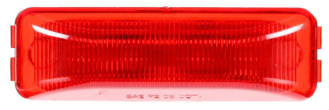 Truck-Lite, LED Signal Stat M/C Rectangular Lens and Housing - Red