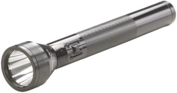 Streamlight, SL-20LP 450-Lumen Full Size Rechargeable LED Flashlight w/ 12V DC Smart Charger - Black