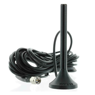 Wilson, 4" Mini Magnetic Mount Antenna w/ SMA-Male Connector