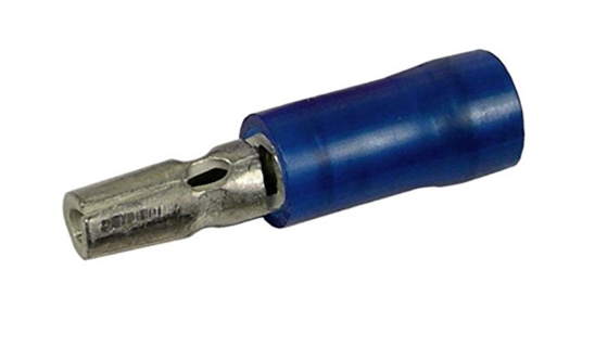 Pico, 16-14 AWG Electrical Wiring Nylon Insulated 0.157" Bullet Connectors - Blue