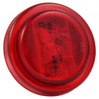 CLR/MKR LAMP, 2.5", RED, SUPERNOVA LED