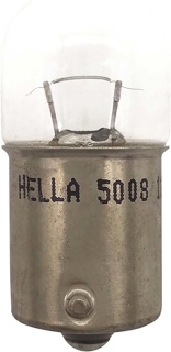 Hella, Bulb 5008 12V 10W BA15S B6