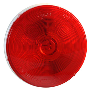 Grote, Torsion Mount II 4" Stop Tail Turn Lights, Female Pin - Red