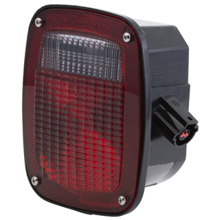 STT LAMP RED COMB BX W/ FORD-STYLE SIDE CON, LH