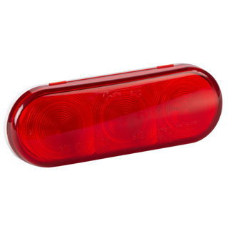 Grote, Select Oval LED Stop Tail Turn Lights, Female Pin - Red