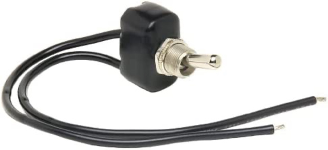  PVC Coated SPST Momentary On-Off Toggle Switch