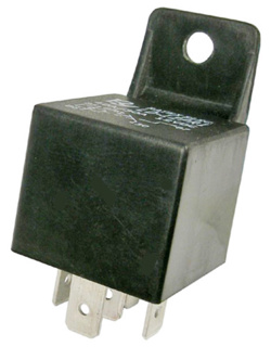 Pico, Mini Relay 5 Pin SPDT with Resistor and Bracket 12V 30-40 Amp