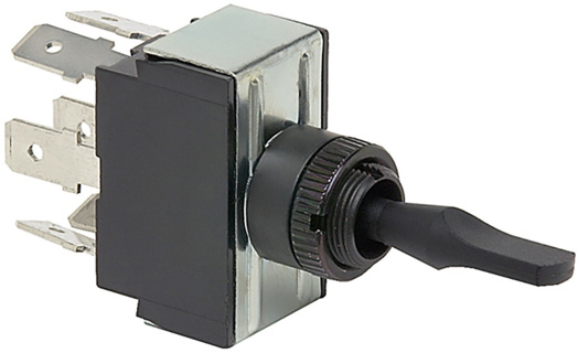 Cole Hersee, 25 Amp 4 Terminal Toggle Switch