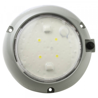 Grote, LED White Light 4" Dome Lights, Push-Button Switch, 12V