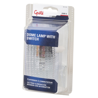 Grote, Dome Light w/ Switch - Clear