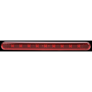 Trucklite, High Mounted Stop Light, 9 Diode, Oval Red Polycarbonate LED