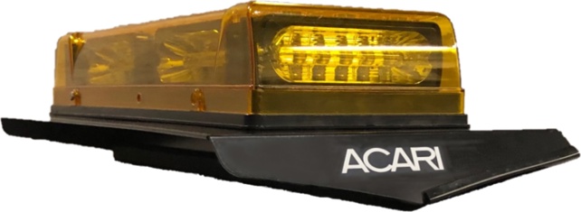 Acari, 20" LP Mounting Platform, Fits 2020+ 1500-4500/CREW CAB Work TRUCK w/ SPOILER ON CAB