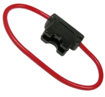 Pico, 20 AMP In-Line ATC/ATO Blade Fuse Holder 12 AWG