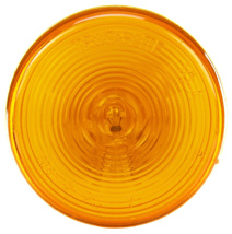 Truck-Lite, 10 Series, Incandescent, Yellow Round, 1 Bulb, Marker Clearance Light, 12V