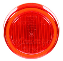 Truck-Lite, 10 Series, LED, Red Round, 2 Diode, Marker Clearance Light, P2, Fit 'N Forget M/C, 12V