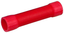 Pico, 22-16 AWG Flared Vinyl Insulated Electrical Wire Butt Connector - Red