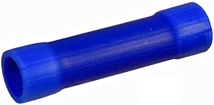 Pico, 16-14 AWG Flared Vinyl Insulated Electrical Wire Butt Connector - Blue