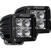 Rigid, D-Series Pro Driving/Flood Pair Black
