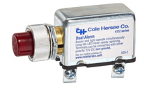 Cole Hersee, Buzzer w/ Red Pilot Light, 12VDC Dual Alarm