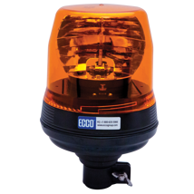 ECCO, 5800 Series Rotating Beacon, DIN Pole Mount - Amber