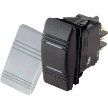 Cole Hersee, DPDT Rocker Switch On/Off LED