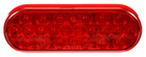 Truck-Lite, LED Signal Stat S/T/T Red 60 Series Oval Sealed Lamp, BULK