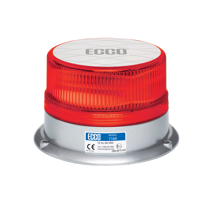 ECCO, LED Beacon Reflex 12-24VDC 15 Flash Patterns - Red