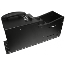 Gamber-Johnson, Work Truck Console w/ File Box, Cup Holder and Armrest