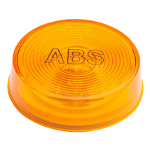 Grote, 2 1/2" Round Clearance Marker Lights, ABS Optic Lens, 12V - Amber