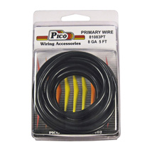 Pico, 8 AWG Primary Wire 5' - Black