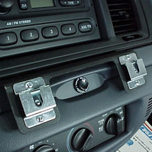 Havis, Dual Mic Clip for 1995-2011 Ford Crown Victoria