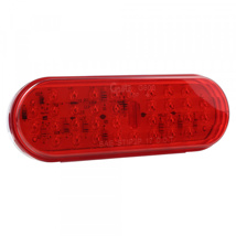 Grote, Hi Count Oval LED Stop Tail Turn Lights - Red