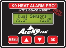 Ace K-9, Heat Alarm Pro Temp Alert System