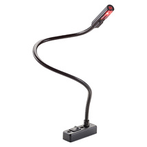 LITLITE, 18", On/Off switch, W/R LED modes, Top neck / Horz mount