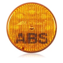 Maxxima, 2" Round Amber ABS Light
