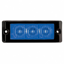 Code 3, XT3 8-LED Lighthead 12/24V DC Flashing - Blue