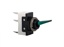 K4, Lighted Lever Switch, Off-On, SPST - Green