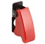 K4, Spring Loaded Switch Guard Flip Down To Switch Off - Red