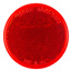 Grote, 3" Round Stick-On Reflector - Red