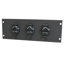 12V PWR OUTLETS IN 3" FACE PLATE W/PLASTIC COVER