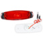 Grote, SuperNova Low-Profile LED Clearance Marker Lights w/ Bezel - Red