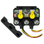 Egis, XD Dual - Flex Relay/ACR/LVD w/Knob - Tinned Wires, Bulk Pack