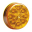 Maxxima, 2 1/2" Round Clearance Marker - Amber