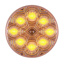 Maxxima, 2 1/2" Round Clearance Marker - Amber